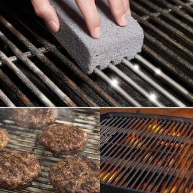 3pcs Ecological Grill & Pot Griddle De-Scaling Cleaning Stone