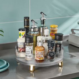 Kitchen Rotating Spice Rack Shelf Seasoning Green