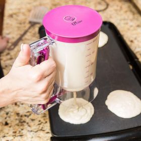 Pancake & Cupcake Batter Dispenser! - Easy Pour for Griddle