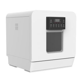 Automatic TableTop Dishwasher Desktop Kitchen Portable Countertop Dishwashers 4 Place Settings Compact Dishwasher