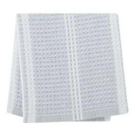 Better Homes & Gardens 4-Piece Oversized Dish Cloth Set, Soft Silver