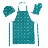 Dolphins 3PC Set - Apron; Mitt; Hat