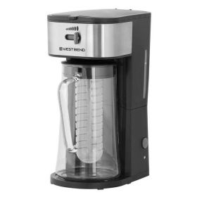 Iced Coffee and Iced Tea Maker with Infusion Tube, 2.75 Qt. Capacity, in Black