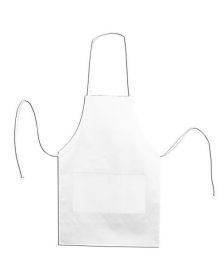 Liberty Bags 5502 Caroline AL2B Butcher Style Cotton Twill Apron White