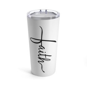 Insulated Tumbler - 20oz, Faith Christian Inspiration