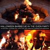 Halloween Stove Barbecue Party Decoration Simulation Skull