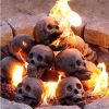 Halloween Stove Barbecue Party Decoration Simulation Skull