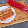 Bbq Barbecue Tools Hot Dog Cut Sausage Cut Ham Cutter Cut Grain Cut Egg Cutter Hot dog Knife