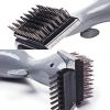 Stainless Steel BBQ Cleaning Brush Outdoor BBQ Grill Brush Barbecue Grill Cleaner Steam BBQ Accessories Cooking Tools