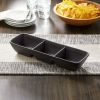 Better Homes & Gardens Dark Gray Square-Shaped Stoneware Condiment Dip