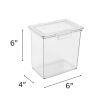 17 Piece Pantry Edit, Clear Plastic Storage System