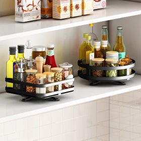 Turntable Lazy Susan Organizer Rotating Spice Storage (Shape: Square)