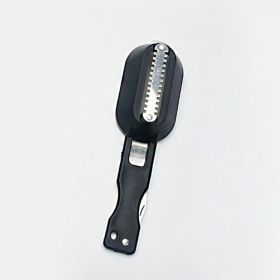 Fish Scale Remove Fish Knife Cleaning Seafood Tools (Color: Black)