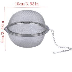 1pc/3pcs; Stainless Steel Seasoning Ball; Tea Ball (Color: Big)