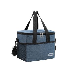 Lunch Bag for Women Work, Insulated Lunch Box Extra Large Lunch Tote Bag (Color: NAVY, size: S)