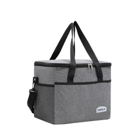 Lunch Bag for Women Work, Insulated Lunch Box Extra Large Lunch Tote Bag (Color: Grey, size: S)