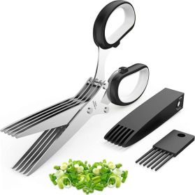 Kitchen Set of 3 - Butter Spreader Tool, Air Fryer Liners & Shears (Color: As pic show, Type: Chopping Shear)