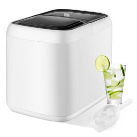 Home Portable Self-Clean Countertop Ice Maker (Color: White, Type: Ice Maker)