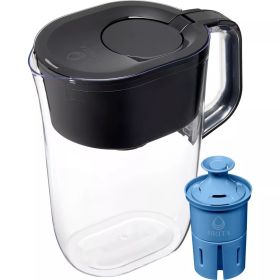 Tahoe Pitcher with Elite Filter (Color: Black)