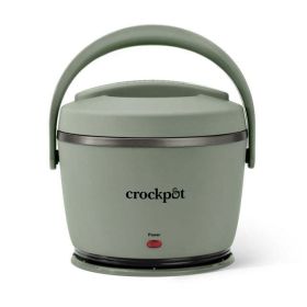 20-oz. Lunch Crock Food Warmer, (6.6 L x 6.6 W x 6.4 H) (Color: Moonshine Green)