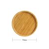 Elegant Life Bamboo Tray Tea Cup Barbecue Tray