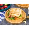 Elegant Life Bamboo Tray Tea Cup Barbecue Tray